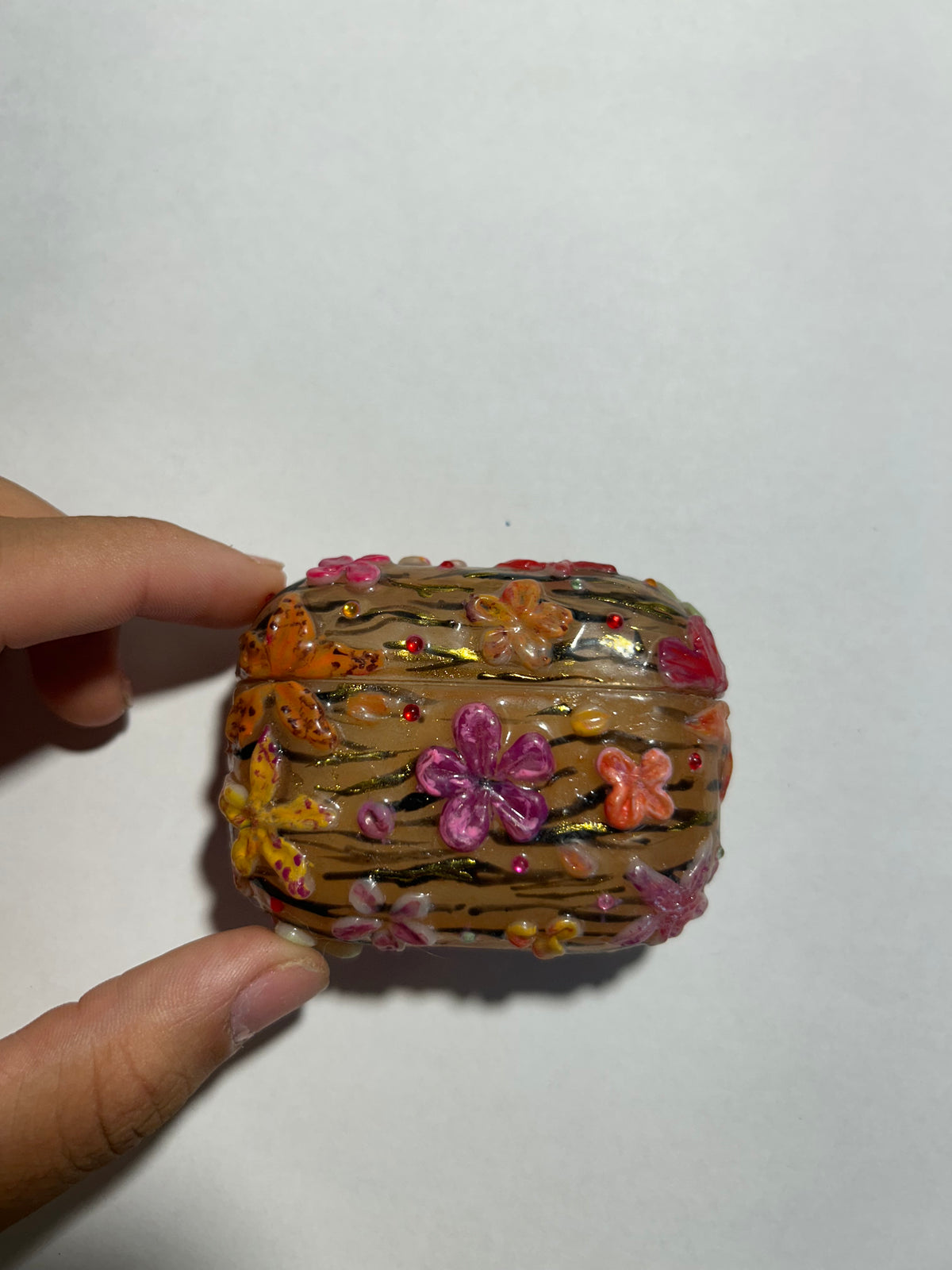 Tiger Print Airpods Case